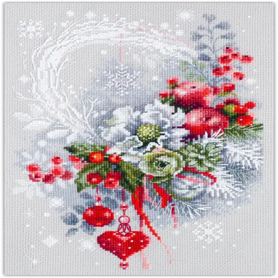 Winter Caprice 200-246 Counted Cross-Stitch Kit {1}