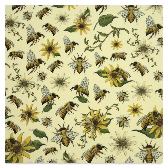 Elan Transfers Overglaze Decal Sheet - Bees and Daisies {1}