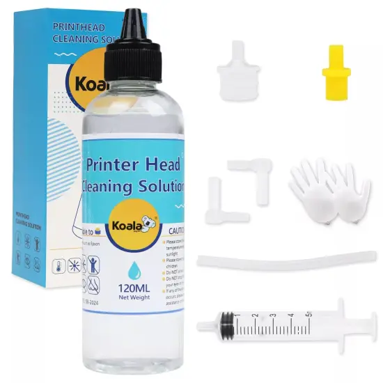 120ML Epson Printer Cleaning Kit Unclog Printhead Nozzles & Flush Cleaner {1}