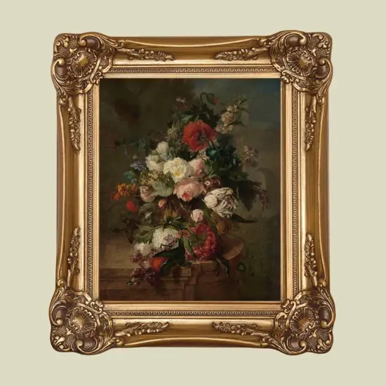 Classic 24x30 Ornate Vintage Antique Gold Picture Frame 4 Inch 24x30 Ornate Vintage Antique {1}