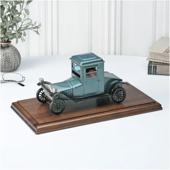 Plymor Solid Walnut Rectangular Wood Display Base with Ogee Edge, 12.75" W x 6.75" D x 0.75" H {3}