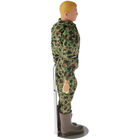 Plymor DSP-5175S Silver Adjustable Doll Stand, fits 10, 11, and 12 inch Dolls or Action Figures, Waist is 1.75" - 2.25" wide, 5" - 6" around {7}