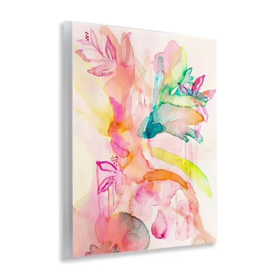 Stupell Industries Watercolor Island Florals Wall Plaque Design by Gemma Bardot {3}