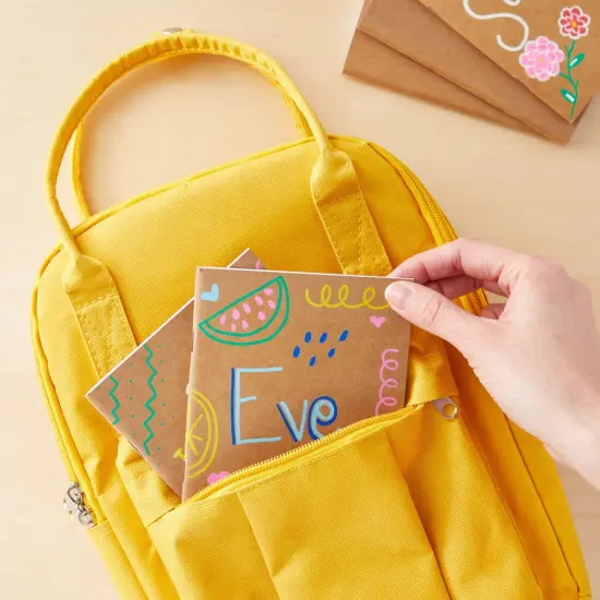 48 Pack Small Blank Notebooks for Kids Bulk, Kraft Paper Journals for Students, Sketching Drawing, Writing (4.3 x 5.6 In) Brown {3}