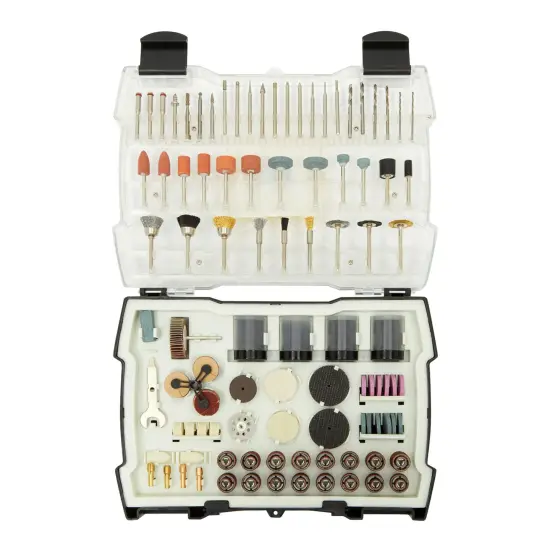 1/8 In Rotary Tool Accessories Kit, Tool Bits for Grinding, Sanding, Sharpening, Carving (365 Piece Set) Multicolor {5}