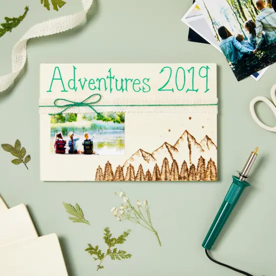 6 Pack Rectangle Wooden Boards for Wood Burning, Unfinished Wood Planks, Rectangle Wood Pieces for Crafts, Panels for Painting, Art, DIY Projects (10.6 x 7.0 x 0.25 In) Brown {3}