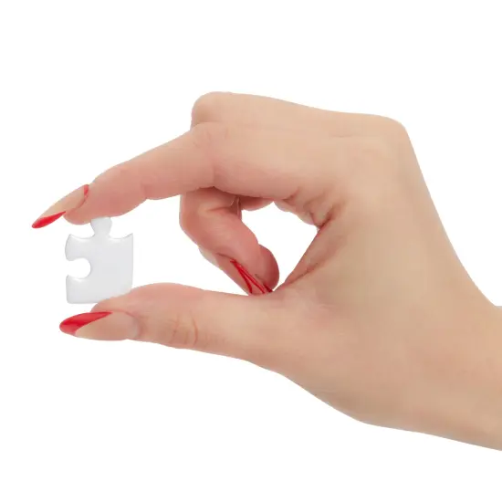 10 Sets Blank Sublimation Puzzles for DIY Crafts, 210-Piece Jigsaws for Heat Press Thermal Transfer (12 x 11 In) Multicolor {3}