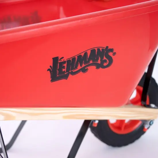 Eli & Mattie Kids Wheelbarrow, Sturdy Wooden Handles and Heavy-Duty Plastic Tub, Toy for Outdoor Play, Perfect for Gardening and Active Imaginative Fun {6}