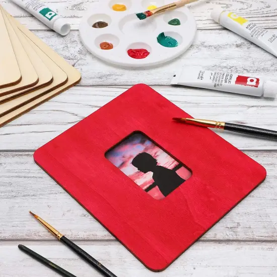 Bright Creations Unfinished Wood Picture Frames for 2 x 3 Inch Photos (5 x 6 in, 24-Pack) Brown {3}