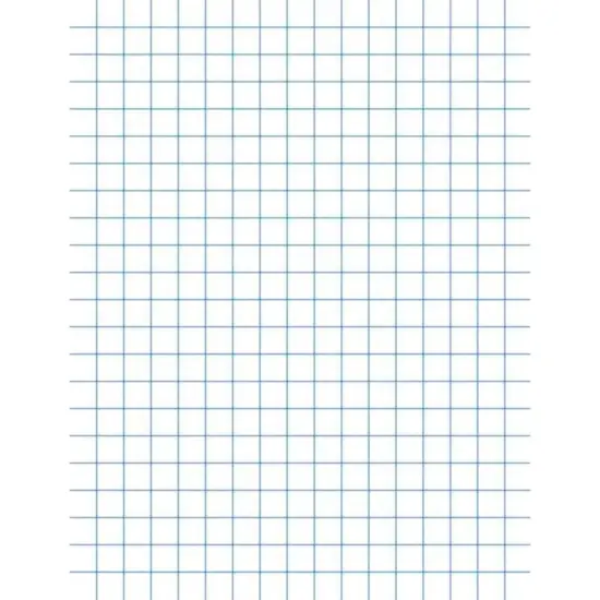 School Smart Graph Paper, 8-1/2 x 11 Inches, 1/10 Inch Ruling, White, 500 Sheets {1}