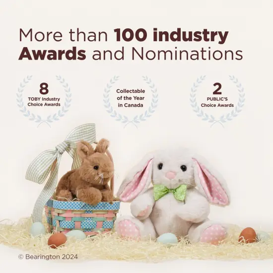 Bearington Lil' Twirls Bunny Ballerina 6 In Stuffed Animals - Plush Toys For Girls, For Ages 1-14 Pink {4}