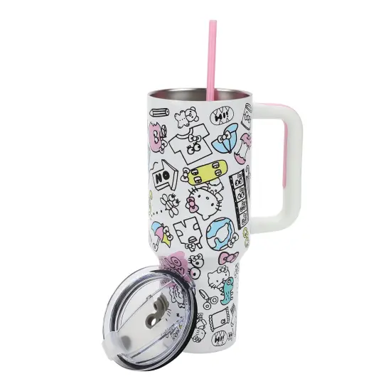 Hello Kitty 40Oz Stainless Steel Tumbler {4}