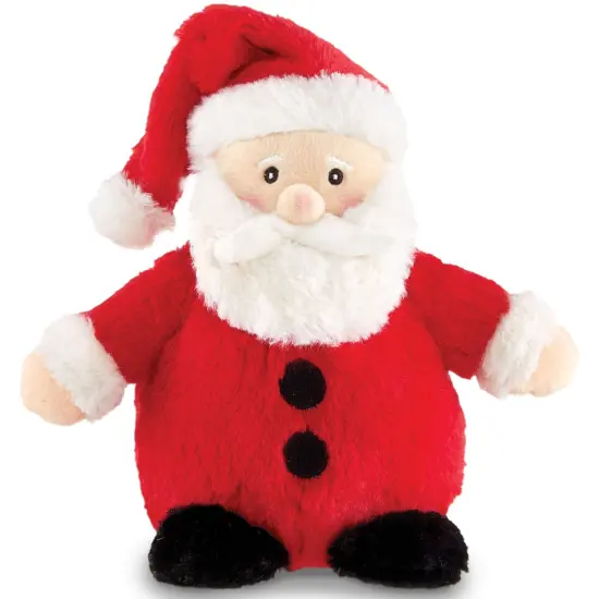 Bearington Baby Nick Christmas Plush, 6 Inch Santa Stuffed Animal, Ideal Christmas Stuffed Santa Claus Doll Gift for Toddlers, Kids & Teens, For Ages 3-14 White {1}