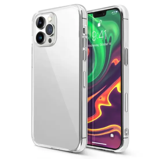 Insten Clear Case Compatible with iPhone 13 Pro Max (6.7 Inch) Soft TPU Non-Yellowing Protective Cover {1}