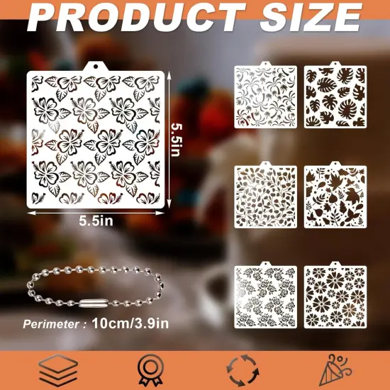 Cookie Stencil Set for Royal Icing 40 Pieces {2}
