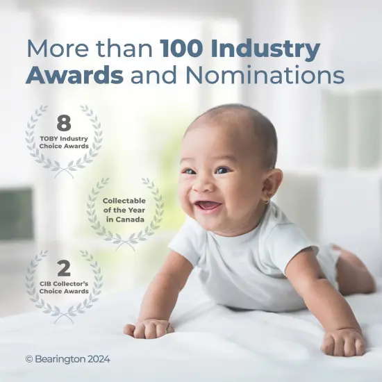 Bearington Lil&rsquo; Kipper Plush Teddy Bear: Classic Hand-Sewn 11.5&rdquo; Light Brown Stuffed Bear, with Soft Shaggy Plush Faux-Fur and Premium Fill, Great Birthday for Collectors of All Ages, For Ages 3-14 {4}