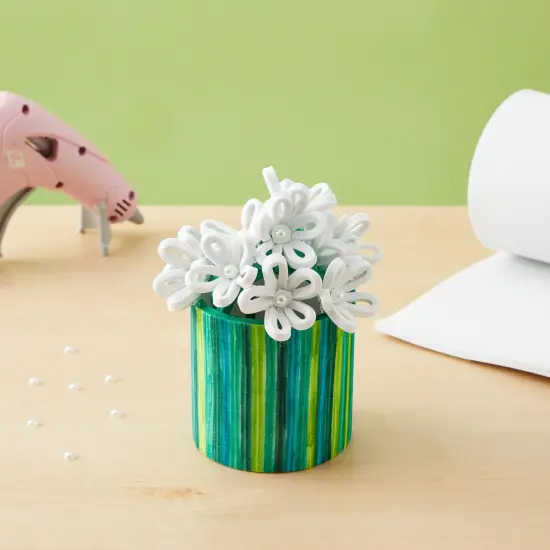 Bright Creations 5mm EVA Foam, Craft Foam Sheet, Halloween Costumes, and Decorations, Project Foam, Cosplay Supplies, High Density 100 kg/m3 White EVA Foam Roll for DIY Projects, 14 x 39 inches {3}