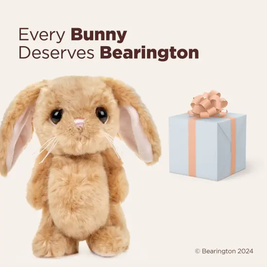 Bearington Billy Big Head Bunny The Stuffed Bunny Rabbit, 8 Inch Brown Easter Stuffed Animal {5}