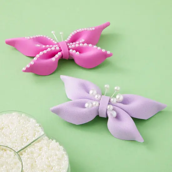 Genie Crafts 16000 Pack Flatback Pearls for Crafts, Nail Art and Jewelry Decorations, Ivory (1.5mm, 2mm, 2.5mm, 3mm, 4mm, 5mm, 6mm) White {2}