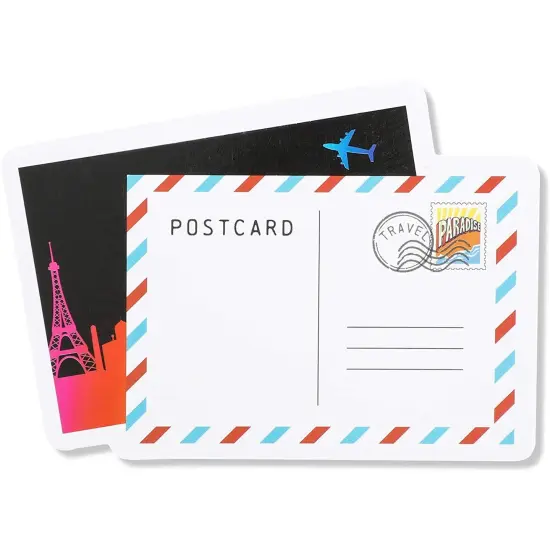 Bulletin Board Borders and Cutouts, Travel Theme Classroom Decor (42 Pieces) Multicolor {6}