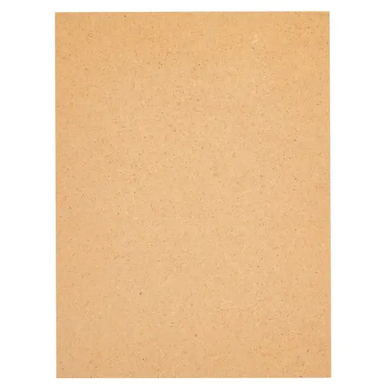 30 Sheets Thin MDF Wood Boards for Crafts, 2mm Medium Density Fiberboard (6 x 8 In, Brown) {6}