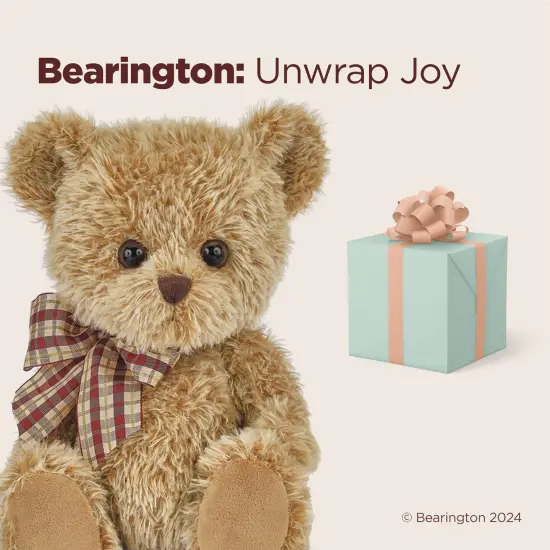 Bearington Baby Shaggy The Brown Teddy Bear Plush, 11 Inch Bear Stuffed Animal, For Ages 3-14 {5}