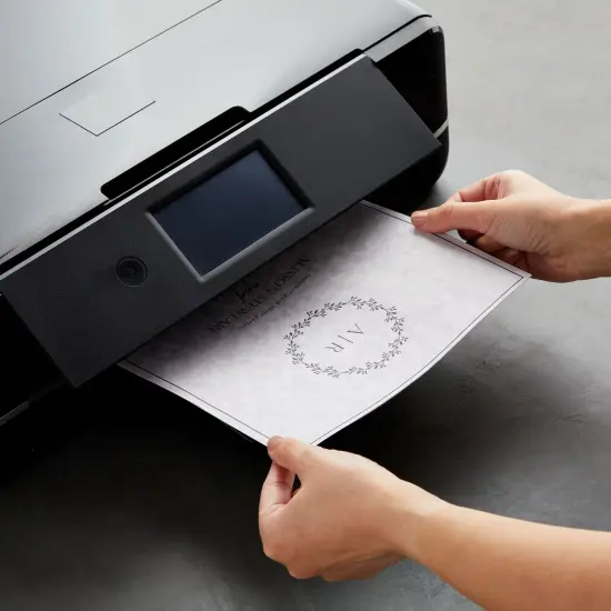 Best Paper Greetings 96 Sheets Grey Parchment Paper for Certificates, Resumes, Diplomas, 90 GSM Textured Stationary, Printer-Friendly - Gray Papers for Printing 8.5 x 11 inch {4}