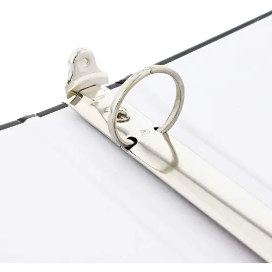 Paper Junkie Planner Binder (10 x 11.5 in, Marble Design, 3-Rings, Pack of 2) White {5}