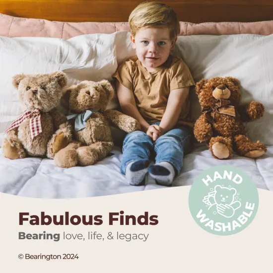 Bearington Lil' Reggie Teddy Bear 12 Inch Teddy Bear Stuffed Animal - Large Teddy Bear - Brown Teddy Bear, For Ages 3-14 {3}