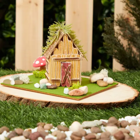 300 Pack Small Wooden Popsicle Sticks for Crafts, Bulk Small Wood Sticks for Arts and Crafts (0.4 x 2.5 In) Brown {4}