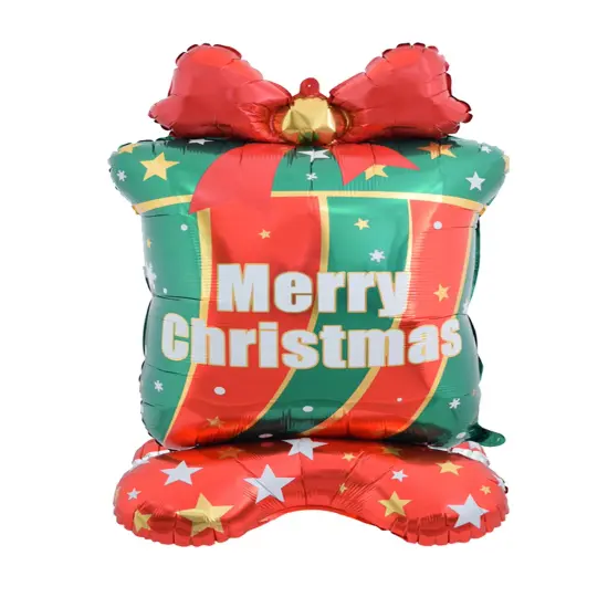 Christmas Present Standing Foil Balloon Decoration F07M1-45 {1}