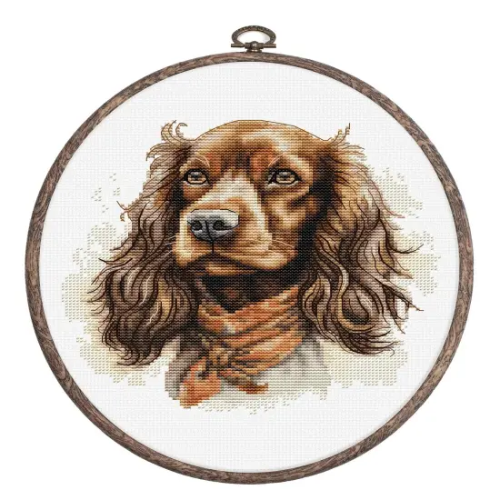 The Cocker Spaniel BC223L Counted Cross-Stitch Kit {1}