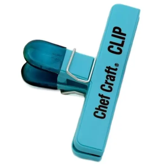 Chef Craft Large 6-Inch Bag Clip, Chip Sealing Clip - Random Pastel Color {3}