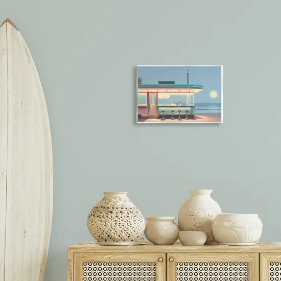 Stupell Industries Evening Diner on Beach Wall Plaque By Noah Bay {8}