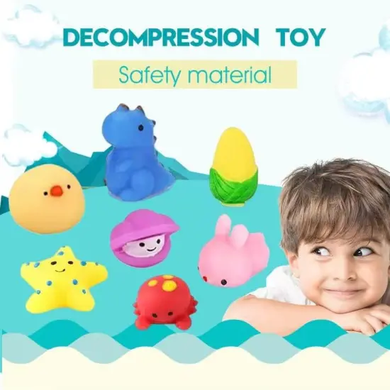 110 Pcs Mochi Squishy Toys {4}