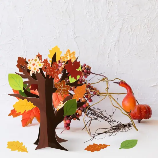 16Pcs Fall Thankful Trees Craft Kits for Kids {5}