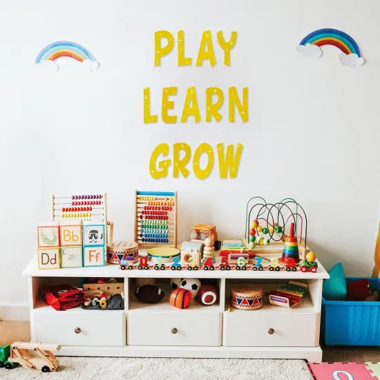 260 PCS Bulletin Board Letters 4 Inch Glitter Large Sticker Letters {5}