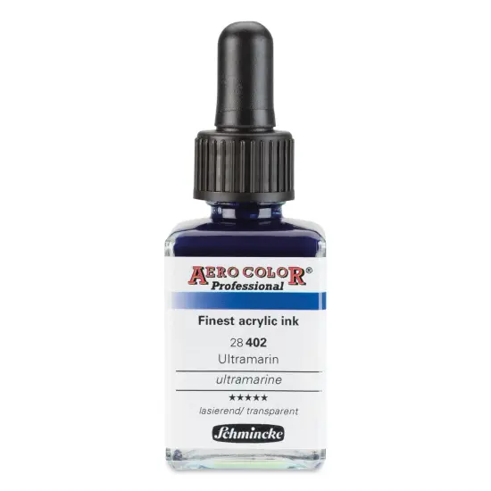 Schmincke Aero Color Professional Airbrush Color - 28 ml, Ultramarine {1}