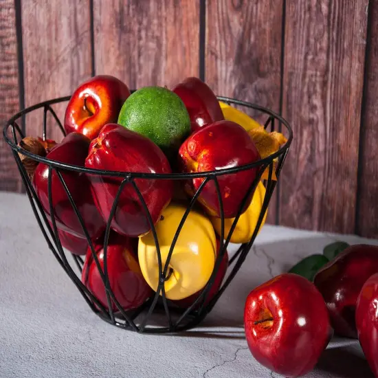 16PCS Artificial Red Apples {4}