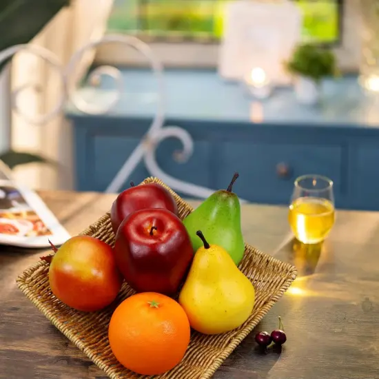 Artificial Fruits Pack,Fake Fruits for Home Decor,Simulation Fruit Set {3}