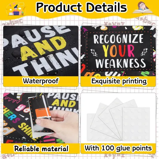 Mental Health Posters Bulletin Board Set - Colorful {3}