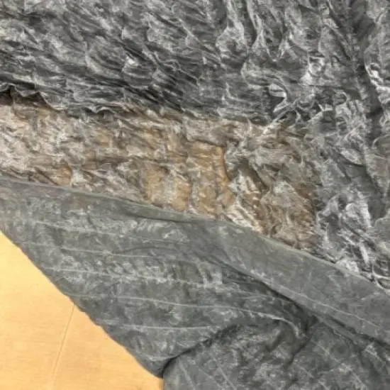 1 Yard Voluminous Ruffle Organza Fabric for Backdrops & Dresses 52/54" Width Gold {3}