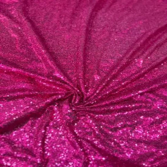 1 Yard Glitz Sequin Fabric Sparkling Mesh Polyester for Costumes Events and Decorations Width 50&ndash;54 inches Coral {2}