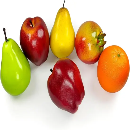Artificial Fruits Pack,Fake Fruits for Home Decor,Simulation Fruit Set {2}