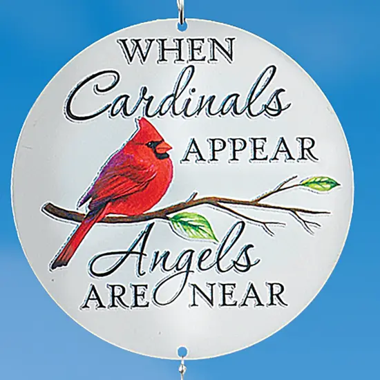 Collections Etc When Cardinals Appear Angels Are Near Crystal Suncatcher {4}