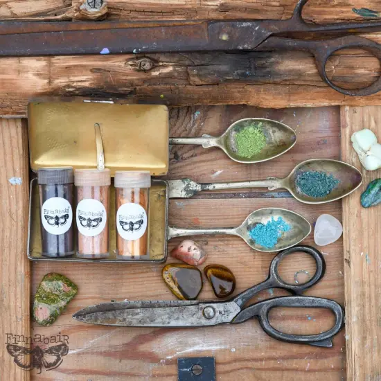 Art Ingredients - Mica Powder Set - Golden Hour - 6 bottles x 7 grams each {5}