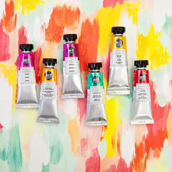 Art Philosophy&reg; Artist Grade Watercolor Tubes - Permanent Yellow Orange - 15 ml - series #2 {5}