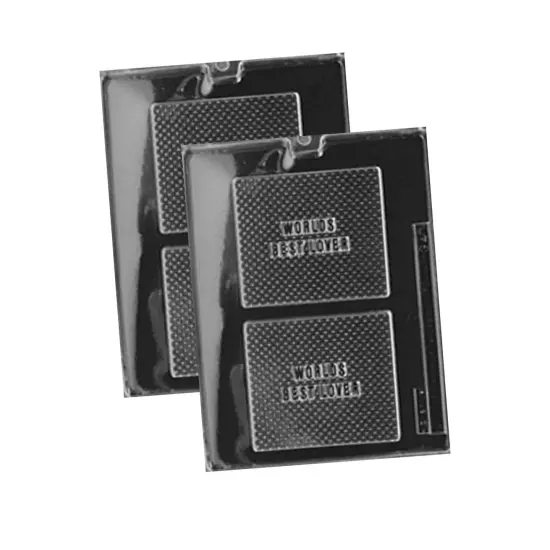 World's Best Lover Card Chocolate Mold for Personalized Gifts {5}