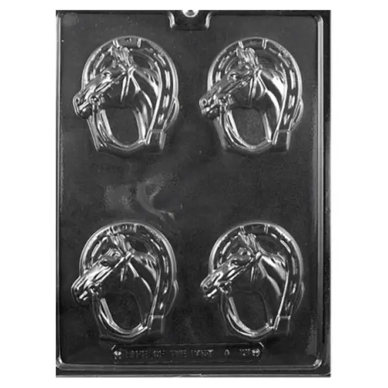 Horseshoe with Horse Chocolate Mold {1}