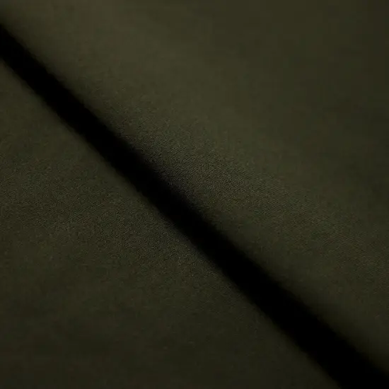 Brushed Tricot Soft and Durable Athletic Fabric Black {7}